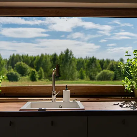 Warminska Polana - Nowy, Caloroczny Dom Na 2 Ha Lace Dla 8 Osob -