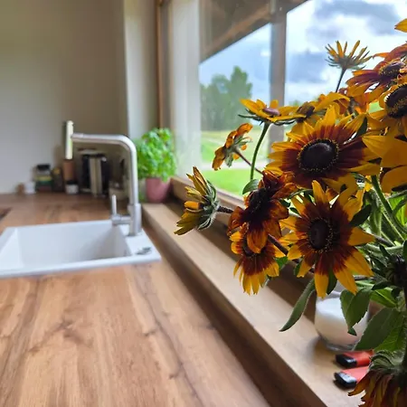 Hébergement de vacances Warminska Polana - Nowy, Caloroczny Dom Na 2 Ha Lace Dla 8 Osob -