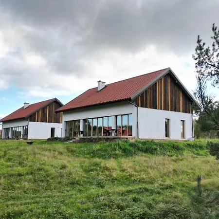 Warminska Polana - Nowy, Caloroczny Dom Na 2 Ha Lace Dla 8 Osob - Hébergement de vacances *