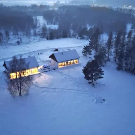 Warmińska Polana - Nowy, Całoroczny Dom Na 2 Ha łące Dla 8 Osób - Casa de Férias