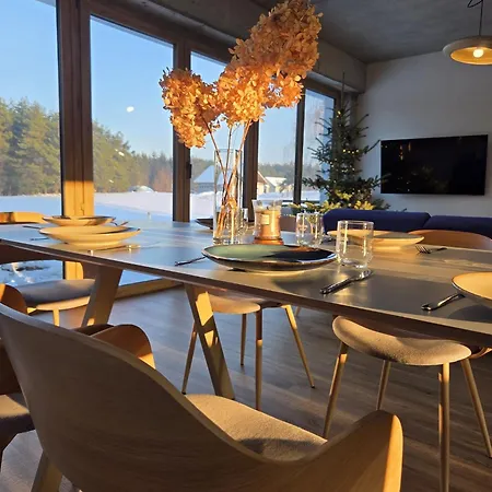 Hébergement de vacances Warminska Polana - Nowy, Caloroczny Dom Na 2 Ha Lace Dla 8 Osob - Gietrzwałd