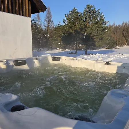 Warminska Polana - Nowy, Caloroczny Dom Na 2 Ha Lace Dla 8 Osob - Hébergement de vacances Gietrzwałd